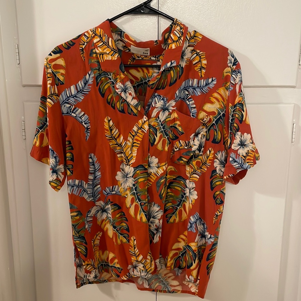 Aritzia wilfred free button down shirt